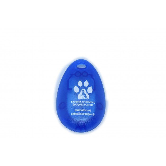 Clicker Magic Translucide Animalin Bleu