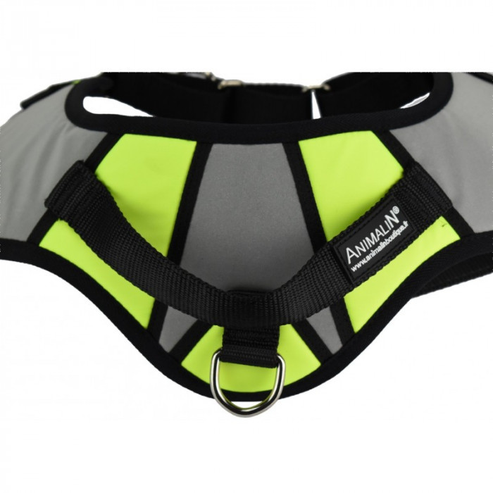 Harnais Animalin® REFLEX PLUS Jaune Fluo (5 tailles)